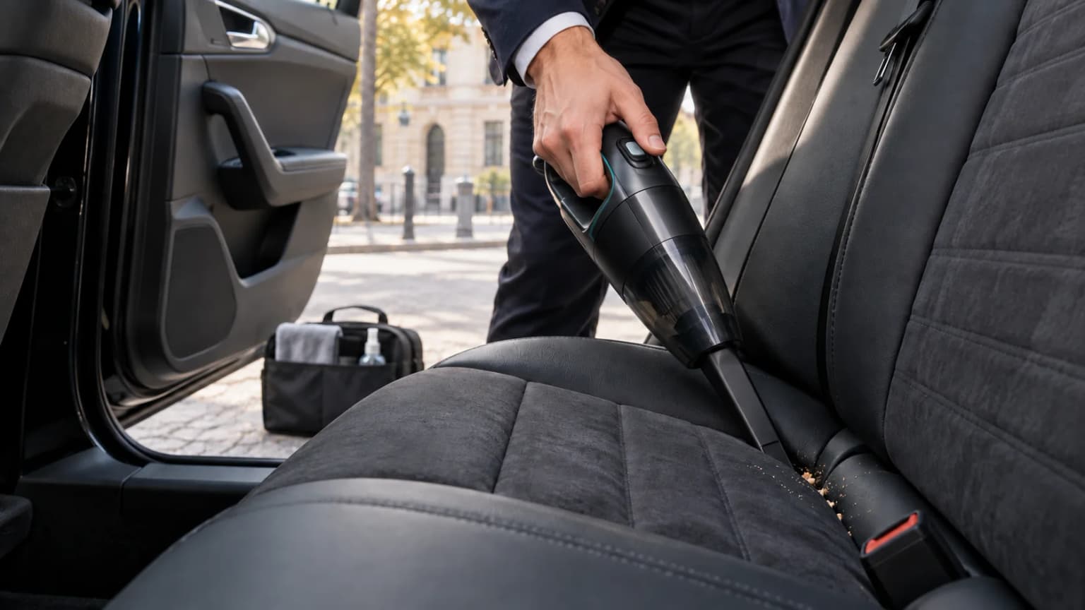 Aspirateur compact pour chauffeur : autonomie, filtre et rangement à comparer